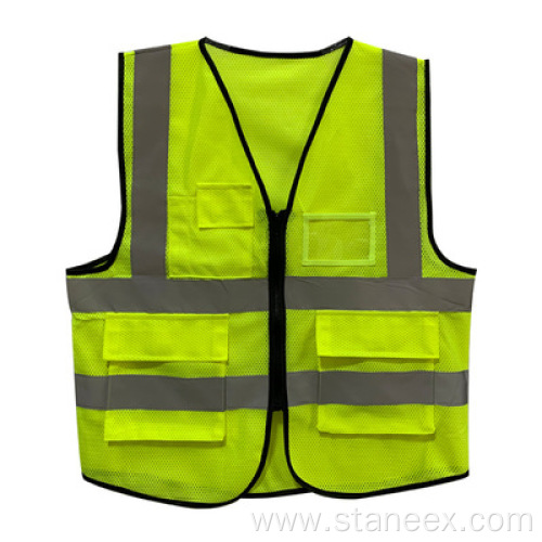 class 2 enhance mesh reflective hi-vis Safety vest